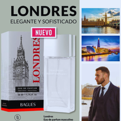LONDRES Eau de Parfum Masculino 50 ml.