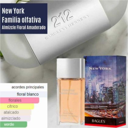 NEW YORK Eau de Parfum Femenino 50 ml.
