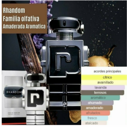 RHANDOM Eau de Parfum Masculino 50 ml.