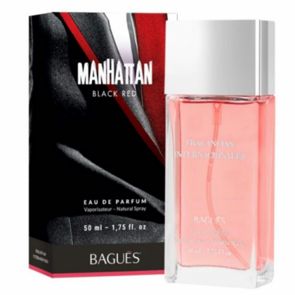 MANHATTAN BLACK RED Eau de Parfum Masculino 50 ml.