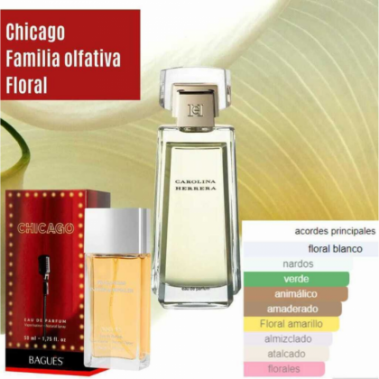 CHICAGO Eau de Parfum Femenino 50 ml.