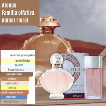 ATENAS Eau de Parfum Femenino 50 ml.