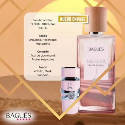 SAHARA Eau de Parfum Femenino 50 ml.