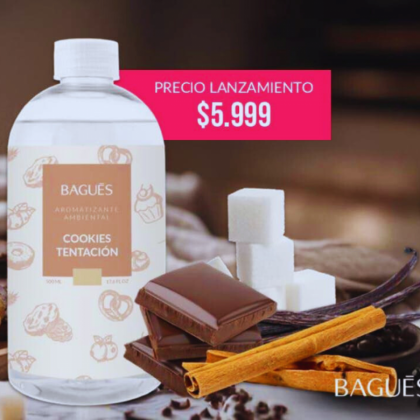 Aromatizante Ambiental Cookies Tentación 50 ml.