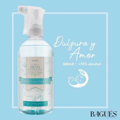 Aromatizante Ambiental Bebé & Algodón 500 ml.