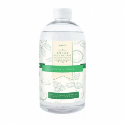 Aromatizante Ambiental Menta & Coco 500 ml.