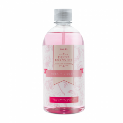 Aromatizante Ambiental Rosa & Violeta 500 ml.
