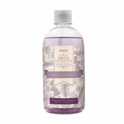 Aromatizante Ambiental Mora & Vainill 500 ml.