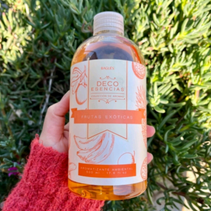 Aromatizante Ambiental Frutas Exóticas 500 ml.