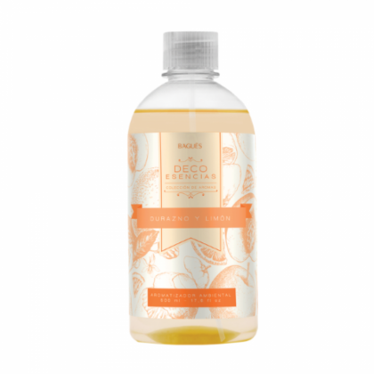 Aromatizante Ambiental Durazno & Limón 500 ml.