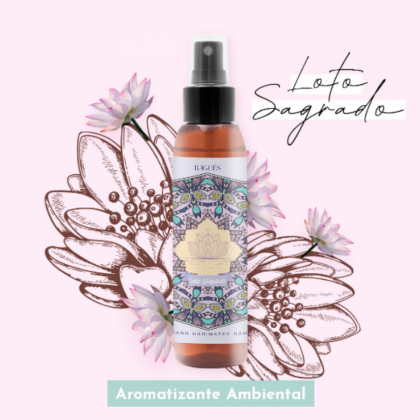 Deco Esencias Aromatizante Ambiental Loto Sagrado 125 ml.